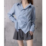 長袖ラップブラウス カシュクール春服秋服 | SUNSHINE CLOSET | 詳細画像15 