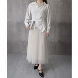 長袖ラップブラウス カシュクール春服秋服 | SUNSHINE CLOSET | 詳細画像19 