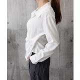 長袖ラップブラウス カシュクール春服秋服 | SUNSHINE CLOSET | 詳細画像20 