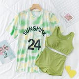 ラッシュガード付き ビキニ水着3点セット | SUNSHINE CLOSET | 詳細画像15