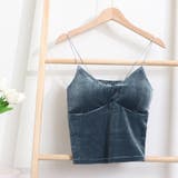 ベロア インナーキャミソール カップ付き | SUNSHINE CLOSET | 詳細画像16 