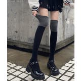 ニーハイソックス バイカラーレッグウェア | SUNSHINE CLOSET | 詳細画像1