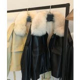 ファーライダースジャケットフェイクレザー | SUNSHINE CLOSET | 詳細画像14