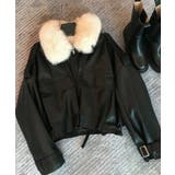 ファーライダースジャケットフェイクレザー | SUNSHINE CLOSET | 詳細画像16