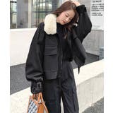 ファーライダースジャケットフェイクレザー | SUNSHINE CLOSET | 詳細画像4