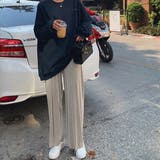 プリーツパンツ セルフカットワイドパンツ | SUNSHINE CLOSET | 詳細画像13 