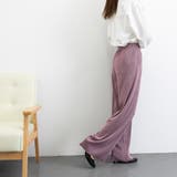 プリーツパンツ セルフカットワイドパンツ | SUNSHINE CLOSET | 詳細画像17 