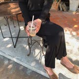 プリーツパンツ セルフカットワイドパンツ | SUNSHINE CLOSET | 詳細画像5 