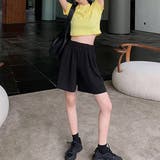 プリーツパンツ ショート ワイドパンツ | ANGELCLOSET | 詳細画像5
