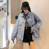 デニムジャケット レディース バックロゴ | SUNSHINE CLOSET | 詳細画像2 