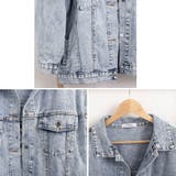 デニムジャケット レディース バックロゴ | SUNSHINE CLOSET | 詳細画像4 