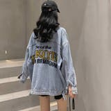 デニムジャケット レディース バックロゴ | SUNSHINE CLOSET | 詳細画像6 