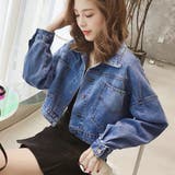 デニムジャケット ショート丈 春アウター | ANGELCLOSET | 詳細画像1