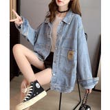 デニムジャケット レディースGジャン韓国 | SUNSHINE CLOSET | 詳細画像5 