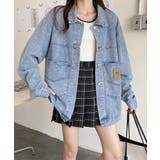 デニムジャケット レディースGジャン韓国 | SUNSHINE CLOSET | 詳細画像6 