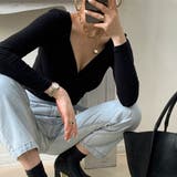 ツイスト トップス レディース | ANGELCLOSET | 詳細画像5