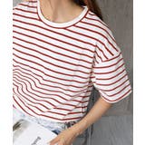 ボーダー柄tシャツ レディース 半袖夏服 | ANGELCLOSET | 詳細画像12