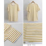 ボーダー柄tシャツ レディース 半袖夏服 | ANGELCLOSET | 詳細画像20