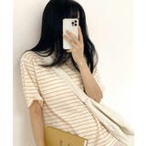 ボーダー柄tシャツ レディース 半袖夏服 | ANGELCLOSET | 詳細画像6