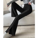 フレアスキニーパンツ スリット入りパンツ | SUNSHINE CLOSET | 詳細画像6 