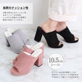 ミュール サンダル チャンキーヒール | SUNSHINE CLOSET | 詳細画像5