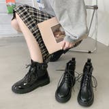 ショートブーツ レディース厚底ブーツ韓国 | SUNSHINE CLOSET | 詳細画像8