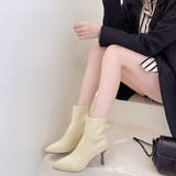 ニットソックスブーツ ポインテッドトゥ | SUNSHINE CLOSET | 詳細画像11