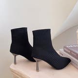 ニットソックスブーツ ポインテッドトゥ | SUNSHINE CLOSET | 詳細画像16