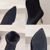 ニットソックスブーツ ポインテッドトゥ | SUNSHINE CLOSET | 詳細画像3