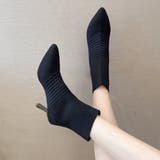 ニットソックスブーツ ポインテッドトゥ | SUNSHINE CLOSET | 詳細画像8