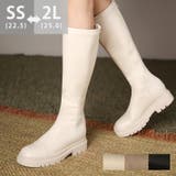 ロングブーツ レディース 厚底ブーツ | SUNSHINE CLOSET | 詳細画像1 