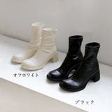 ストレッチブーツ チャンキーヒール 美脚 | ANGELCLOSET | 詳細画像2