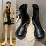 ストレッチブーツ チャンキーヒール 美脚 | ANGELCLOSET | 詳細画像8