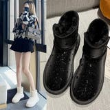 ムートンブーツ 裏起毛 ショートブーツ | SUNSHINE CLOSET | 詳細画像10