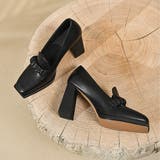 パンプス チャンキーヒール ローファー | SUNSHINE CLOSET | 詳細画像16 