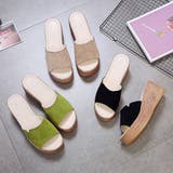 ウェッジソール 厚底サンダル 履きやすい | ANGELCLOSET | 詳細画像16