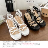 ハイヒール クロスストラップサンダル韓国 | SUNSHINE CLOSET | 詳細画像2 