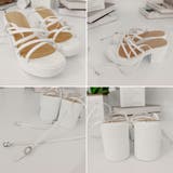 ハイヒール クロスストラップサンダル韓国 | SUNSHINE CLOSET | 詳細画像4 