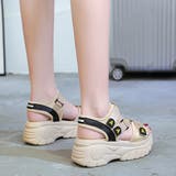 厚底スポーツサンダル ベルクロサンダル夏 | SUNSHINE CLOSET | 詳細画像17 