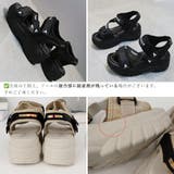 厚底スポーツサンダル ベルクロサンダル夏 | SUNSHINE CLOSET | 詳細画像3 