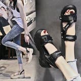 厚底スポーツサンダル ベルクロサンダル夏 | SUNSHINE CLOSET | 詳細画像5 