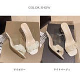 クリアヒール サンダル スクエアトゥ 夏 | SUNSHINE CLOSET | 詳細画像2 