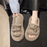 ファーサンダル レディース ボアサンダル | SUNSHINE CLOSET | 詳細画像15 