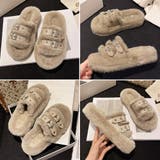 ファーサンダル レディース ボアサンダル | SUNSHINE CLOSET | 詳細画像3 