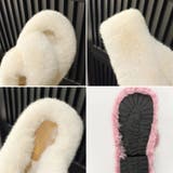 ファーサンダル 厚底 韓国ファースリッパ | SUNSHINE CLOSET | 詳細画像3
