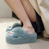 ファーサンダル 厚底 韓国ファースリッパ | SUNSHINE CLOSET | 詳細画像8