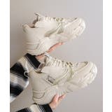 ダッドスニーカー 厚底 レディース 美脚 | SUNSHINE CLOSET | 詳細画像10