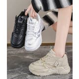 ダッドスニーカー 厚底 レディース 美脚 | SUNSHINE CLOSET | 詳細画像12