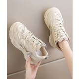 ダッドスニーカー 厚底 レディース 美脚 | SUNSHINE CLOSET | 詳細画像8