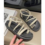 ストラップサンダル厚底親指トングサンダル | SUNSHINE CLOSET | 詳細画像14 